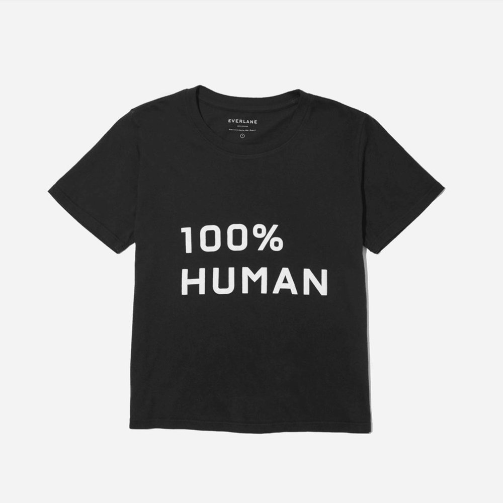 Everlane 100% Human Box-Cut Tee